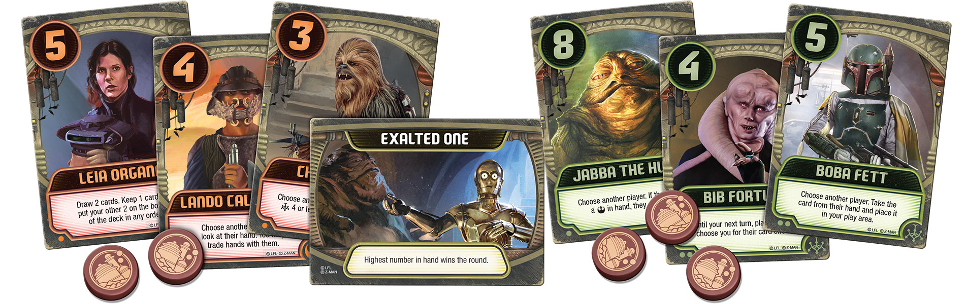 Z-Man Games veste il pluripremiato gioco Love Letter con un tema di Star Wars