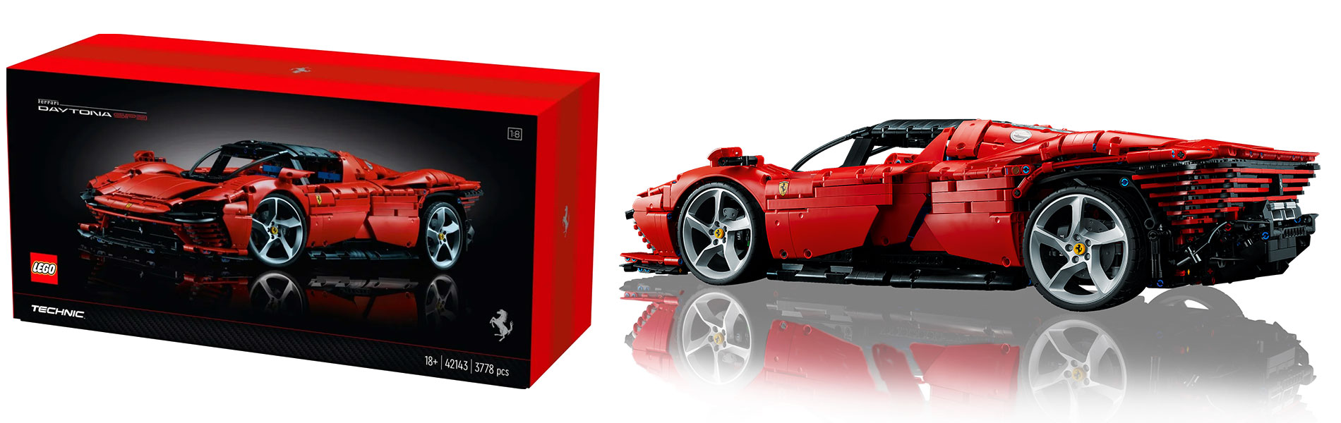 LEGO® Technic ha presentato il modello Ferrari Daytona SP3