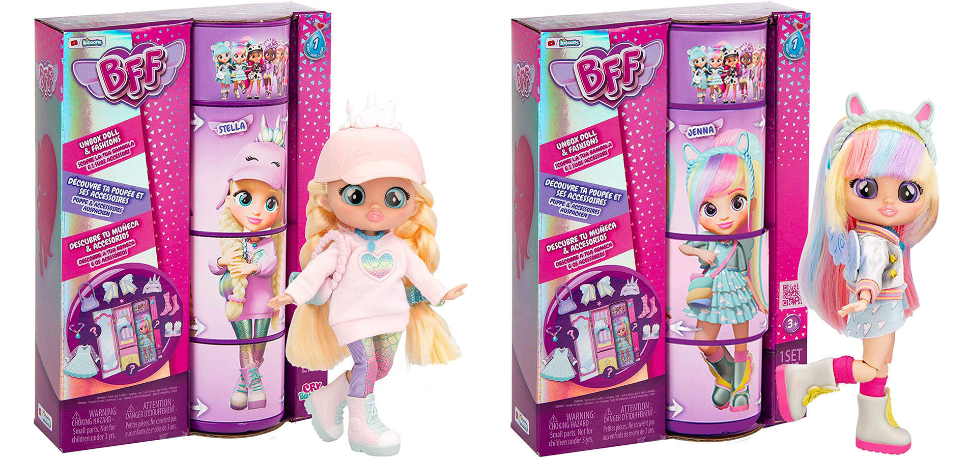Presentazione delle BFF by Cry Babies, la prima linea di bambole fashion di IMC Toys