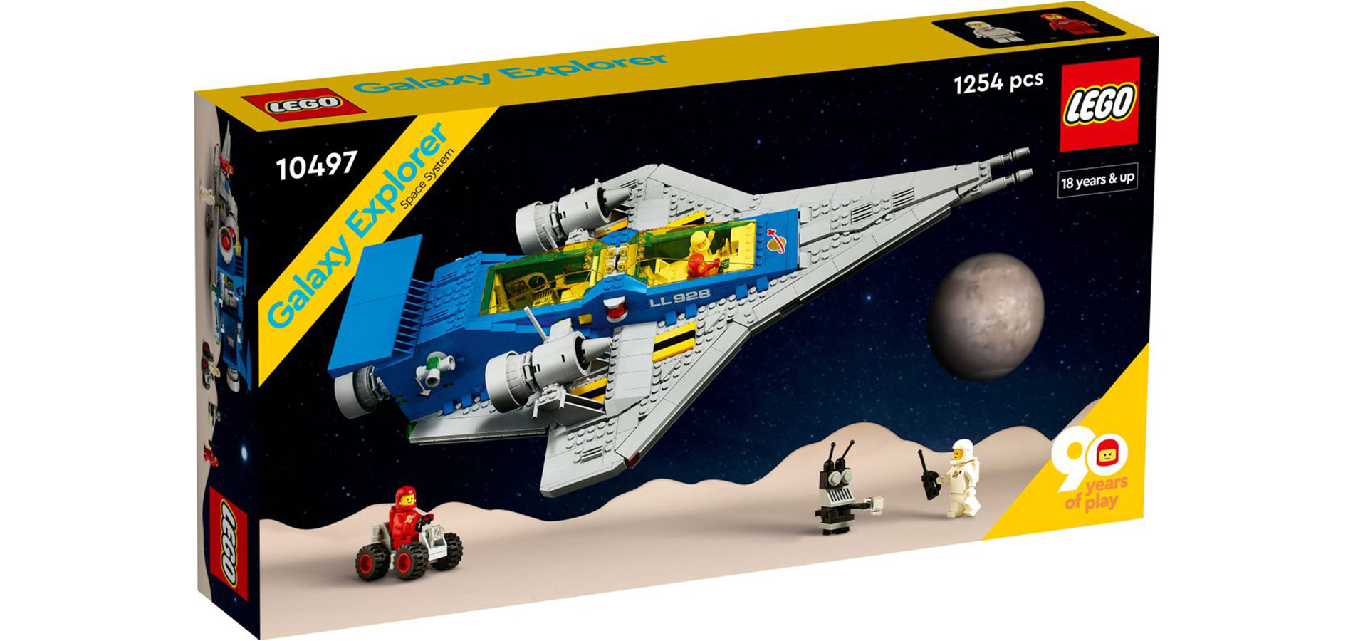 I set classici di LEGO rinnovati
