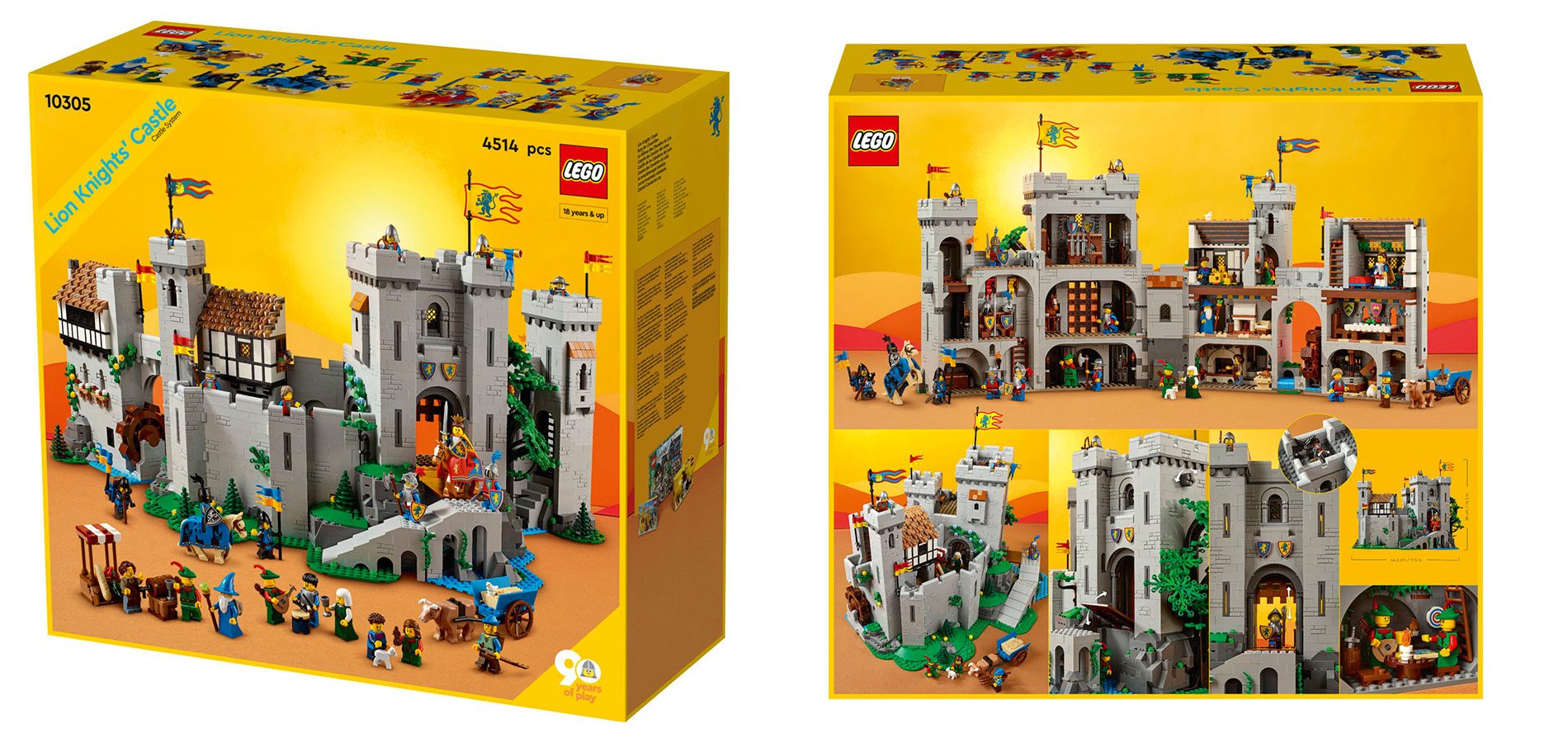 I set classici di LEGO rinnovati