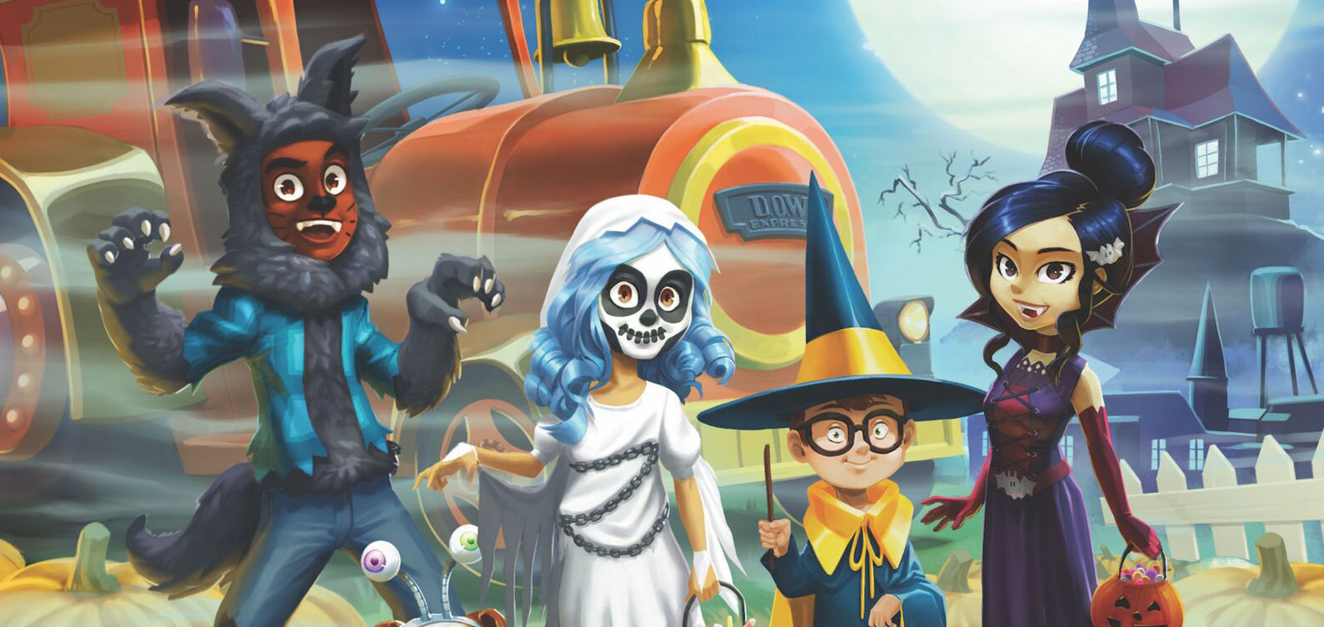 Asmodee presenta il gioco Ticket to Ride: Ghost Train