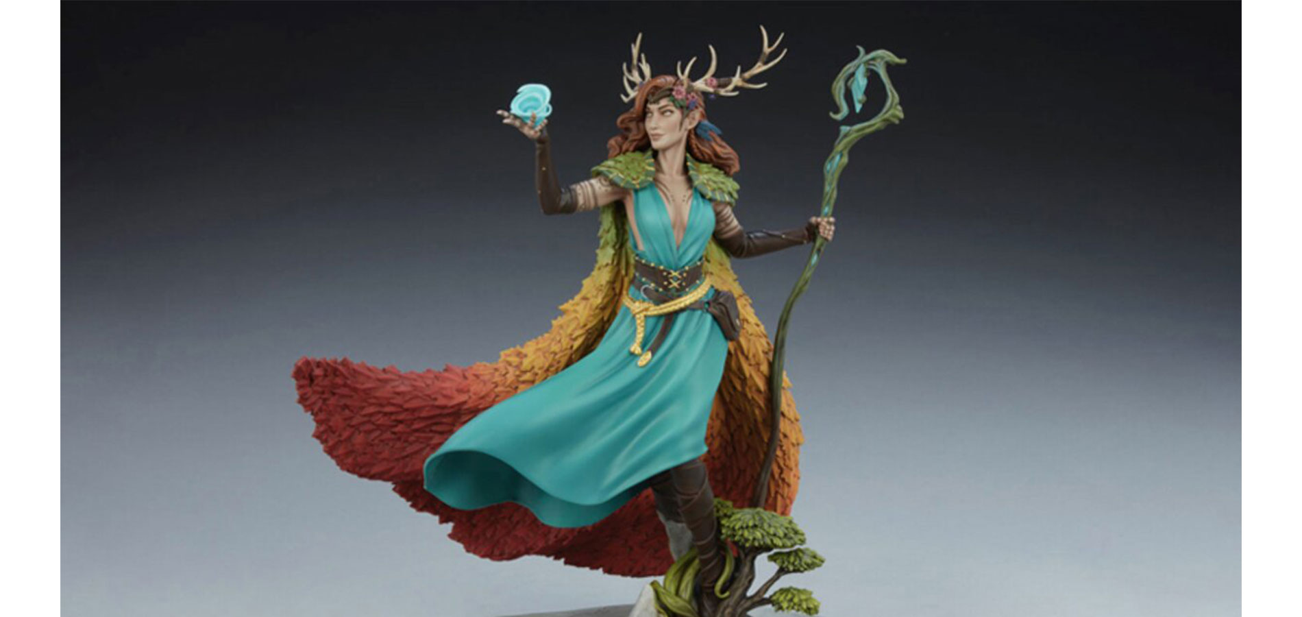 Sideshow Collectibles presenta la statuetta di Keyleth dalla serie Vox Machina
