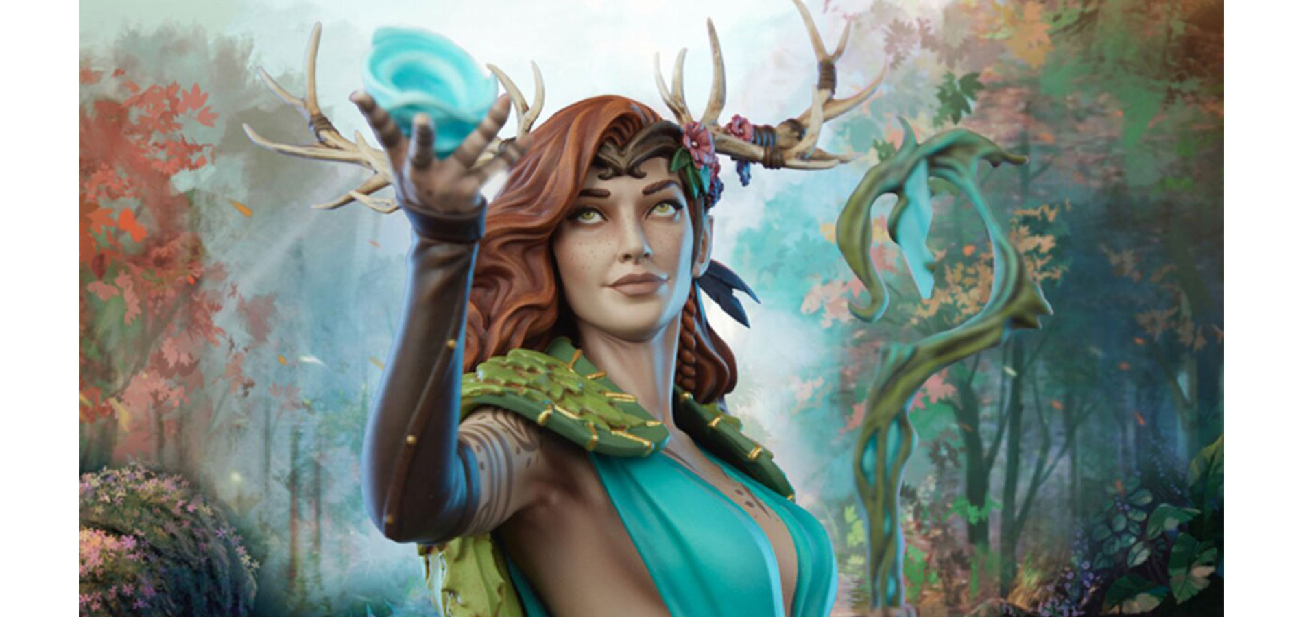 Sideshow Collectibles presenta la statuetta di Keyleth dalla serie Vox Machina