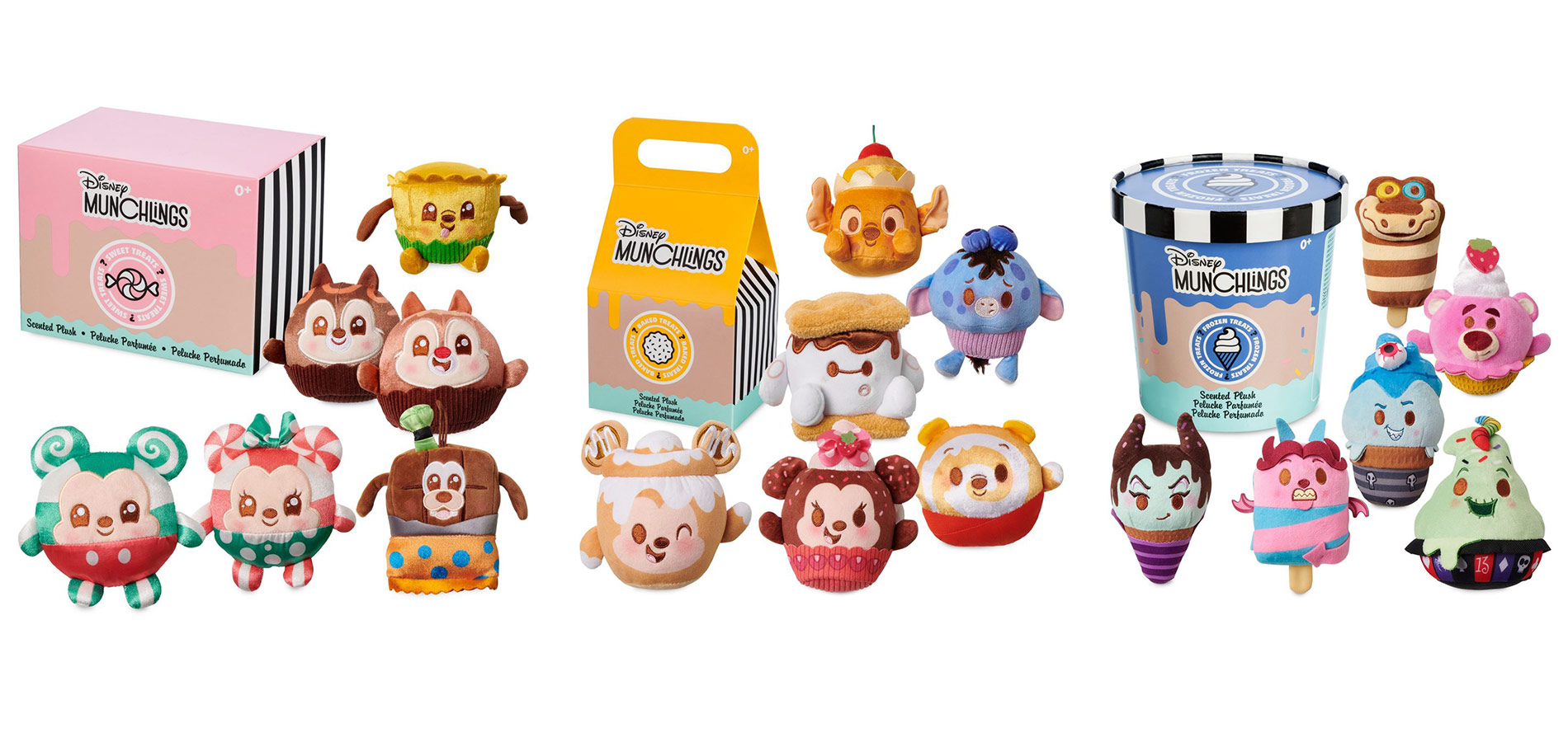 Le nuove figurine Disney Munchlings