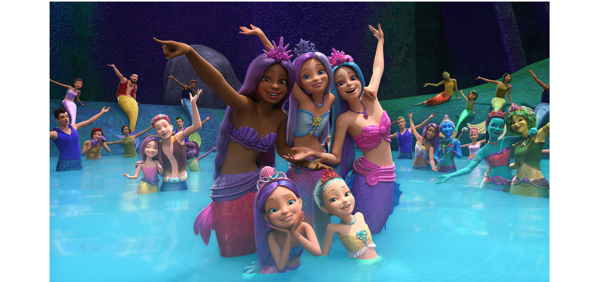 L'anteprima del film Barbie Mermaid Power al cinema