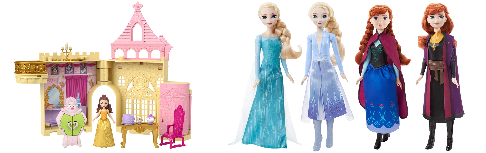 Mattel ha presentato le nuove magiche bambole Disney Principesse e Frozen