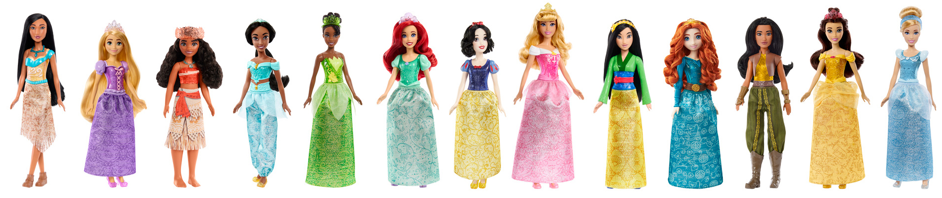 Mattel ha presentato le nuove magiche bambole Disney Principesse e Frozen