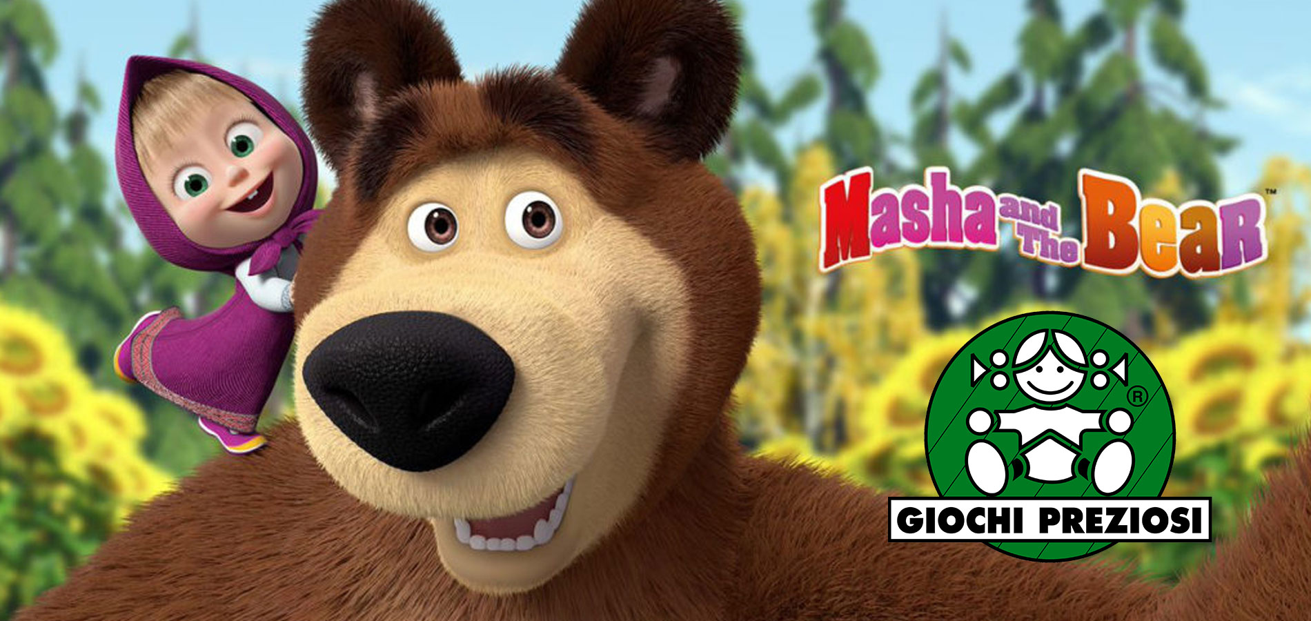 Giochi Preziosi sarà il principale partner di giocattoli di Masha and the Bear