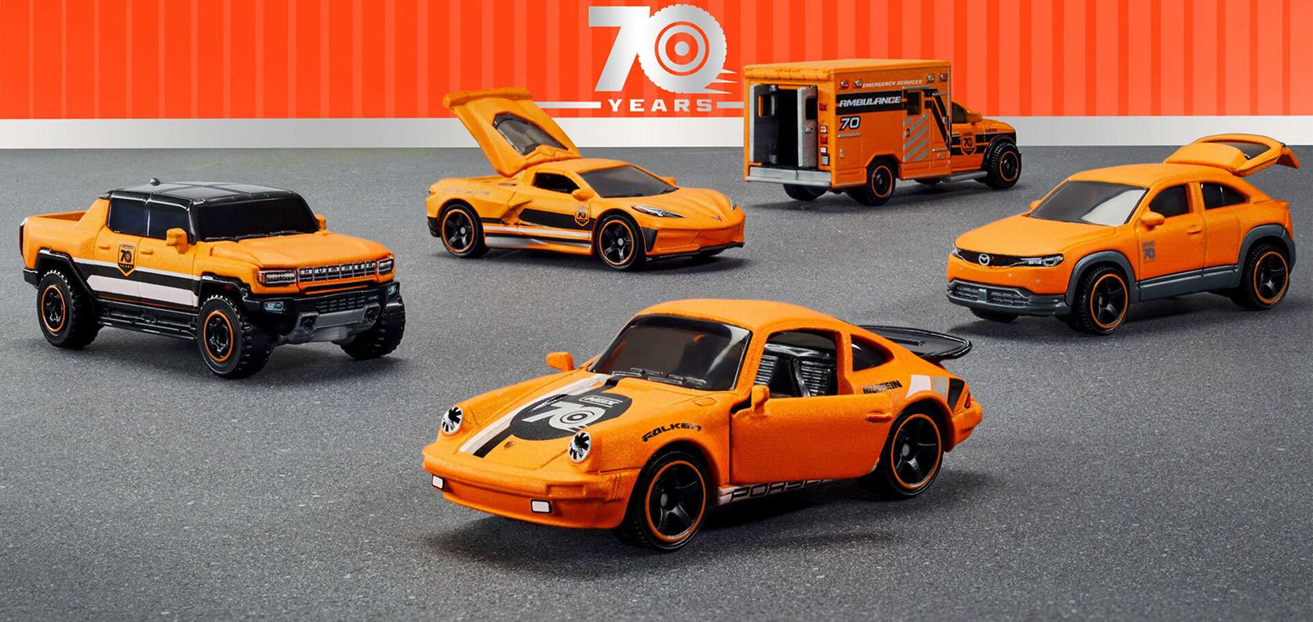 Mattel celebra il 70° anniversario di Matchbox