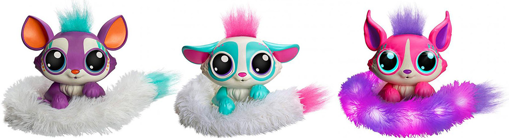 Lil' Gleemerz adorabili scoiattolini interattivi da Mattel