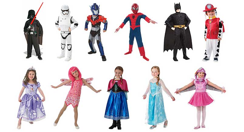 Quiz-gioco: personaggi delle fiabe in costume