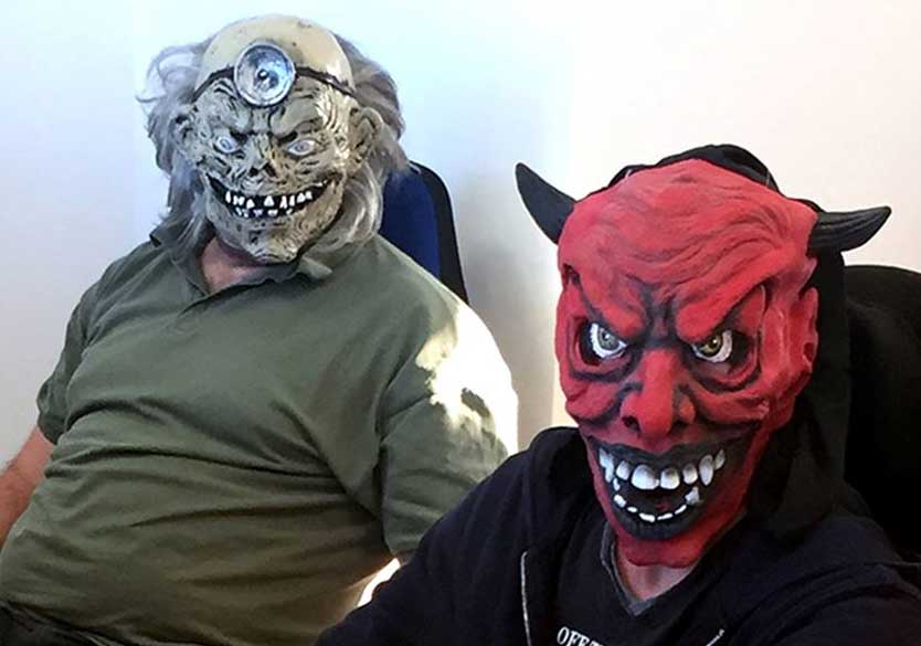 Halloween alle porte - Trucco per il viso e maschere