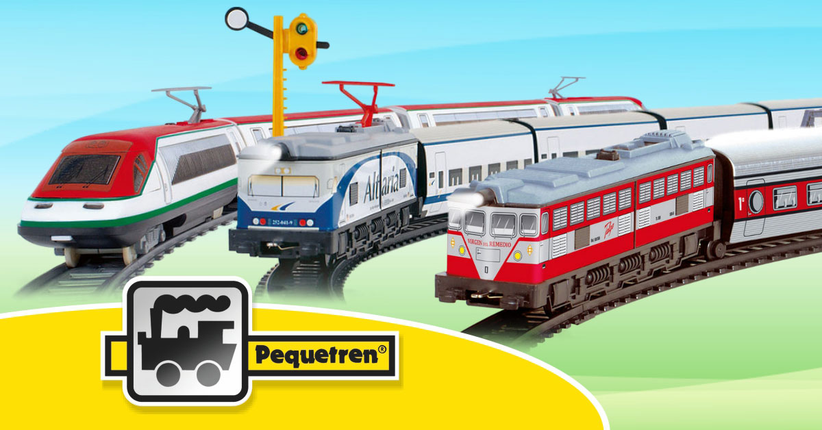 Ampia gamma di set ferroviari Pequetren realistici su JátékShop!