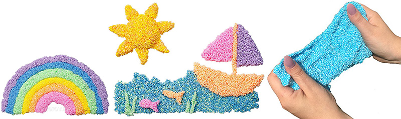 Play Foam Palls, la nuova mania della schiuma modellabile