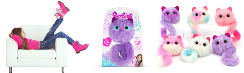 I Pomsies, adorabili peluche interattivi, stanno facendo impazzire il mercato del giocattolo estero..
