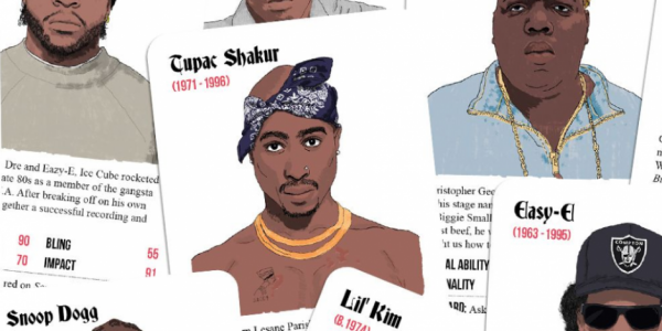 Rapper Trumps gioco di carte