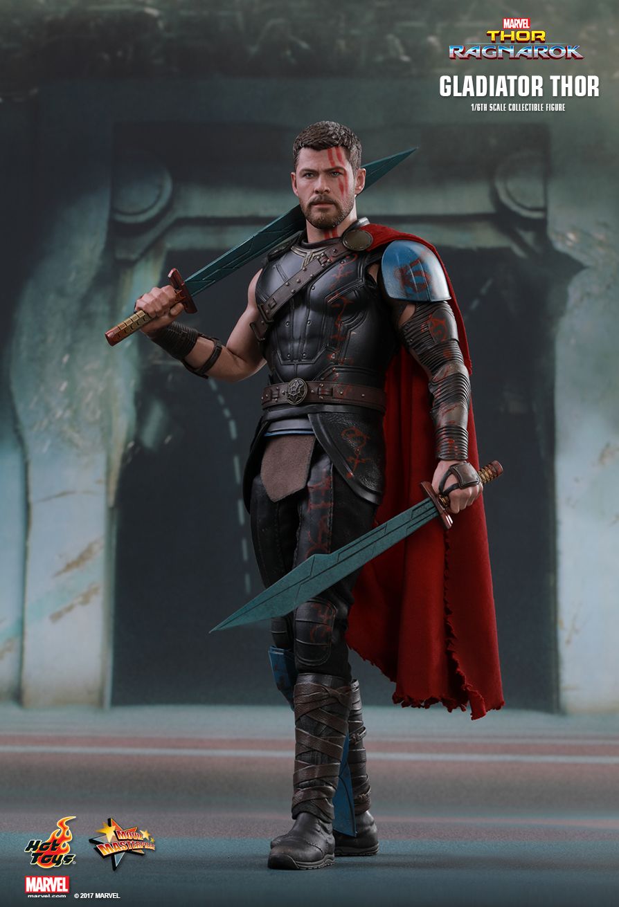 Thor: Ragnarok figure gladiatore realistiche