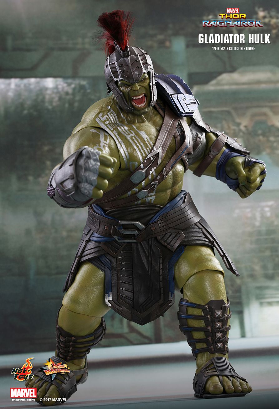 Thor: Ragnarok figure gladiatore realistiche