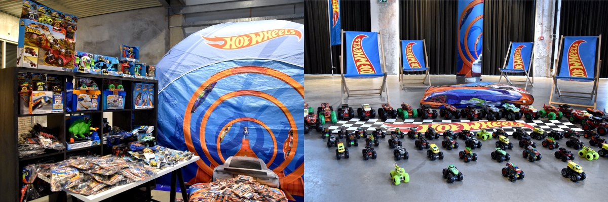 Trasmissione live moderata su Facebook di Hot Wheels