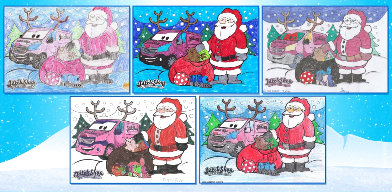 Concorso Colora con Babbo Natale - ANNUNCIO DEI VINCITORI!