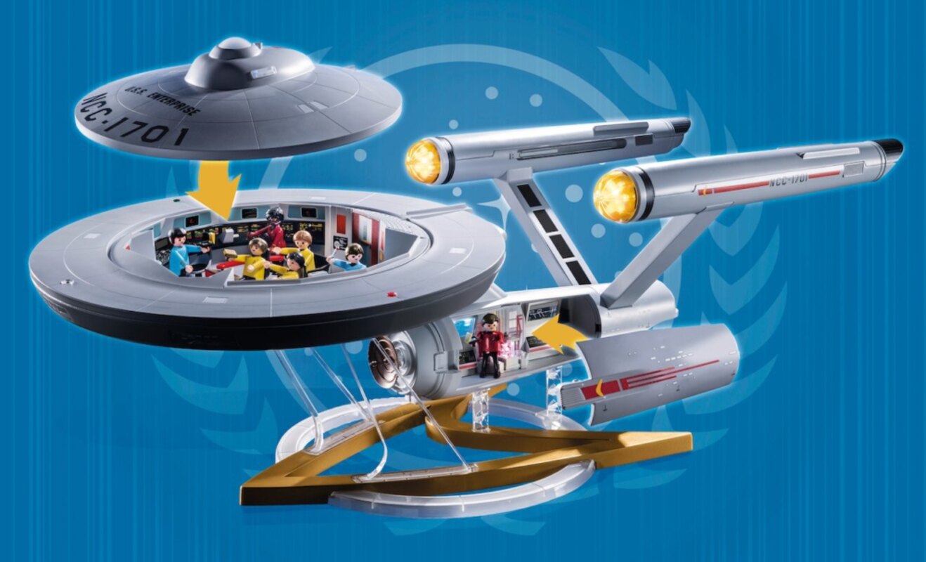Presentazione del nuovo set Playmobil Star Trek USS Enterprise l'8 settembre!