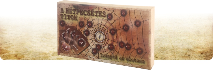 Disponibile ora il gioco da tavolo "A hétpecsétes titok"