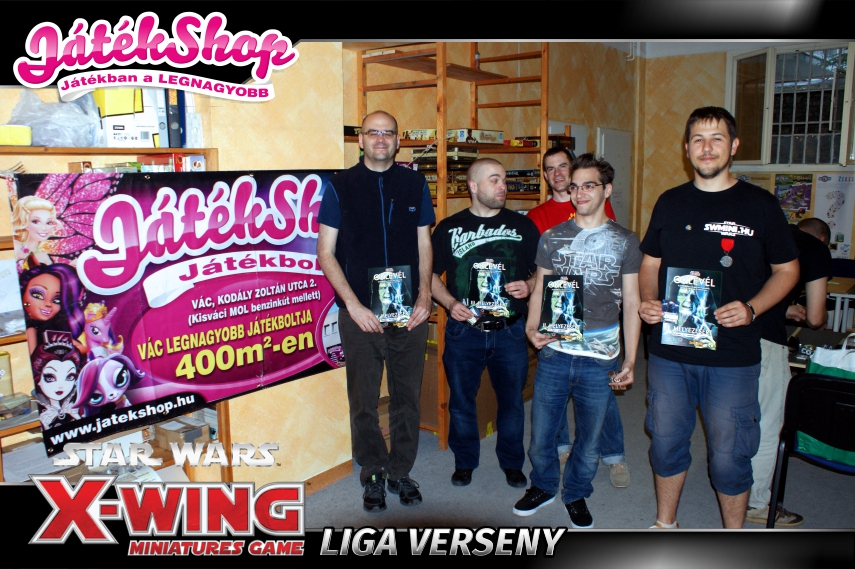 Riepilogo del torneo di gioco da tavolo X-Wing