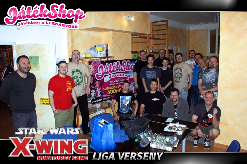 Riepilogo del torneo di gioco da tavolo X-Wing