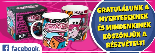 Concorso a premi Facebook Tazza JátékShop