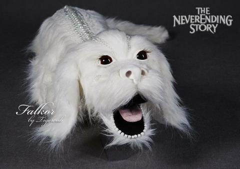La storia infinita peluche Falkor