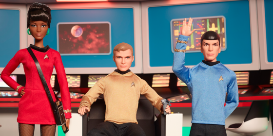 Star Trek Barbie Dolls