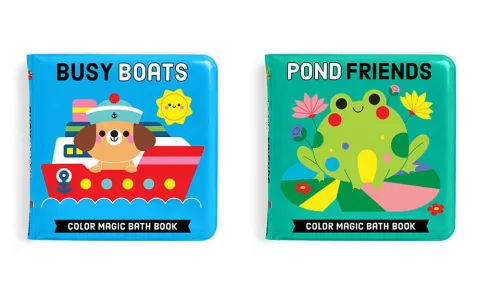 I nuovi libri da bagno magici a colori di Mudpuppy fanno un grande splash