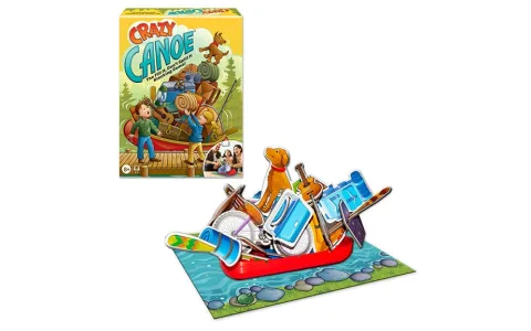 Winning Moves Games – Canoa Pazza, gioco da tavolo di abilità