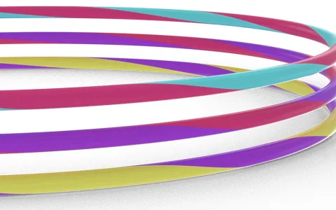 Gioco sportivo con hula hoop Kess al profumo di caramella