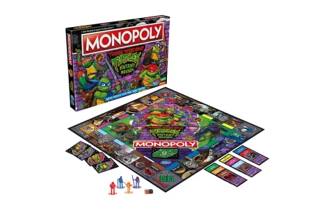Presentazione del gioco: Hasbro Tartarughe Ninja: Mutant Mayhem Monopoly