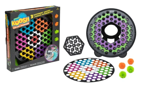 Salta e girati per nutrire gli animali nel gioco "Hungry Hungry Hippos: Move n’ Munch"