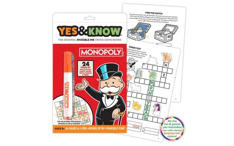 Vinci alla grande con questi libri Yes & Know a tema giochi da tavolo Hasbro!