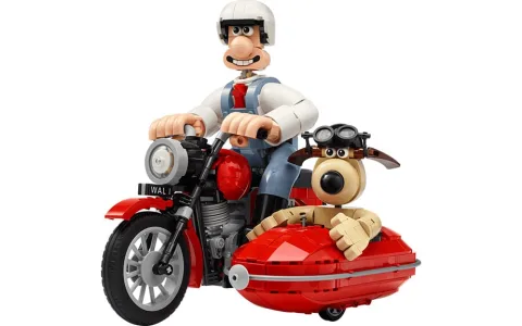Il set LEGO di Wallace e Gromit offre un’esperienza di costruzione nostalgica