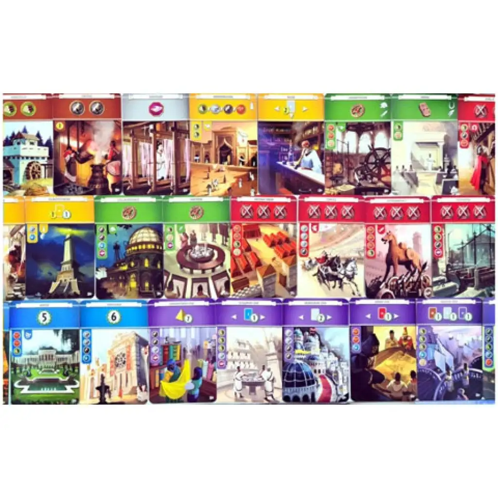 7 Meraviglie gioco da tavolo strategico immagine 3