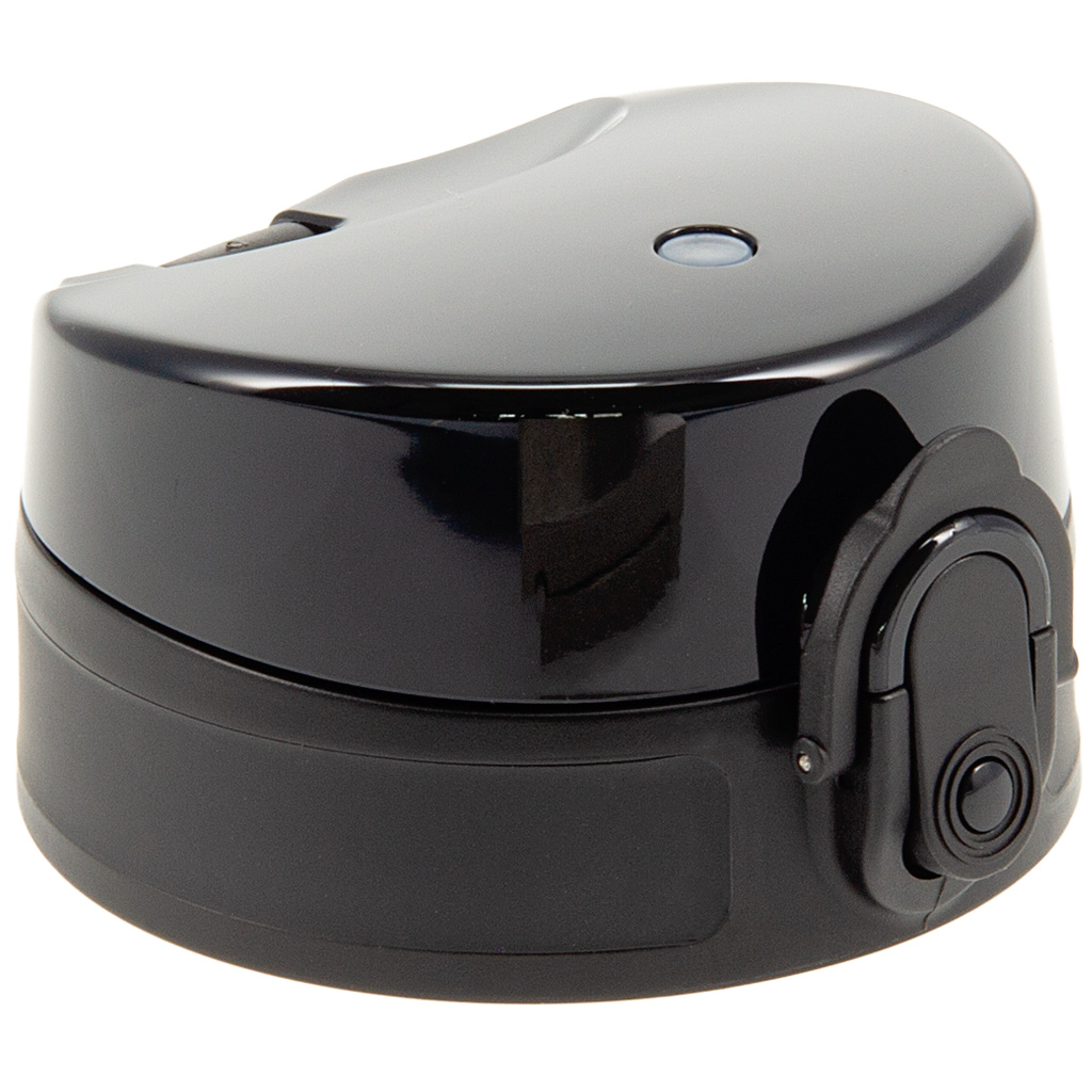 Ars Una: Tappo per borraccia con chiusura di sicurezza, colore nero - per borracce da 800 e 1000 ml