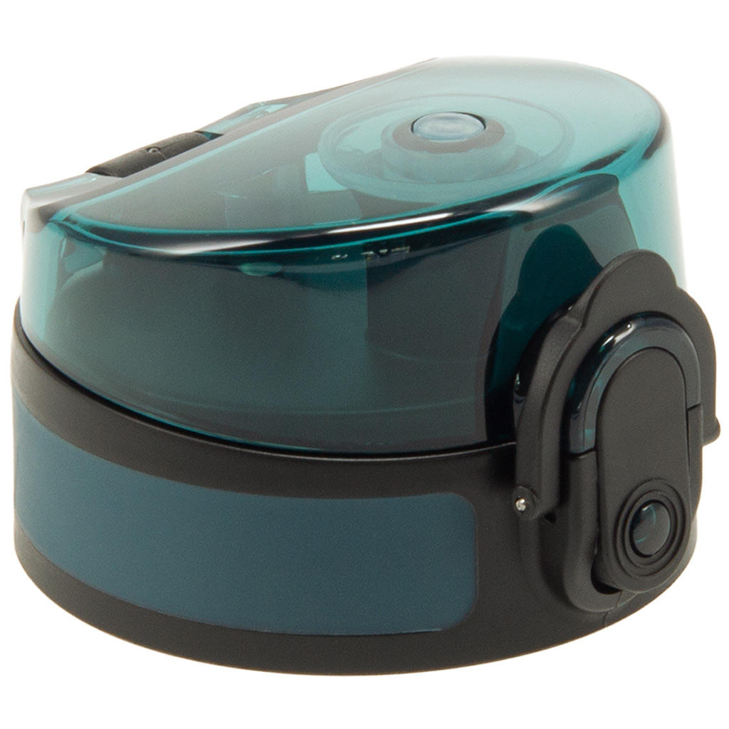 Ars Una: Tappo per borraccia con chiusura di sicurezza, colore verde acqua, per borracce da 600 ml