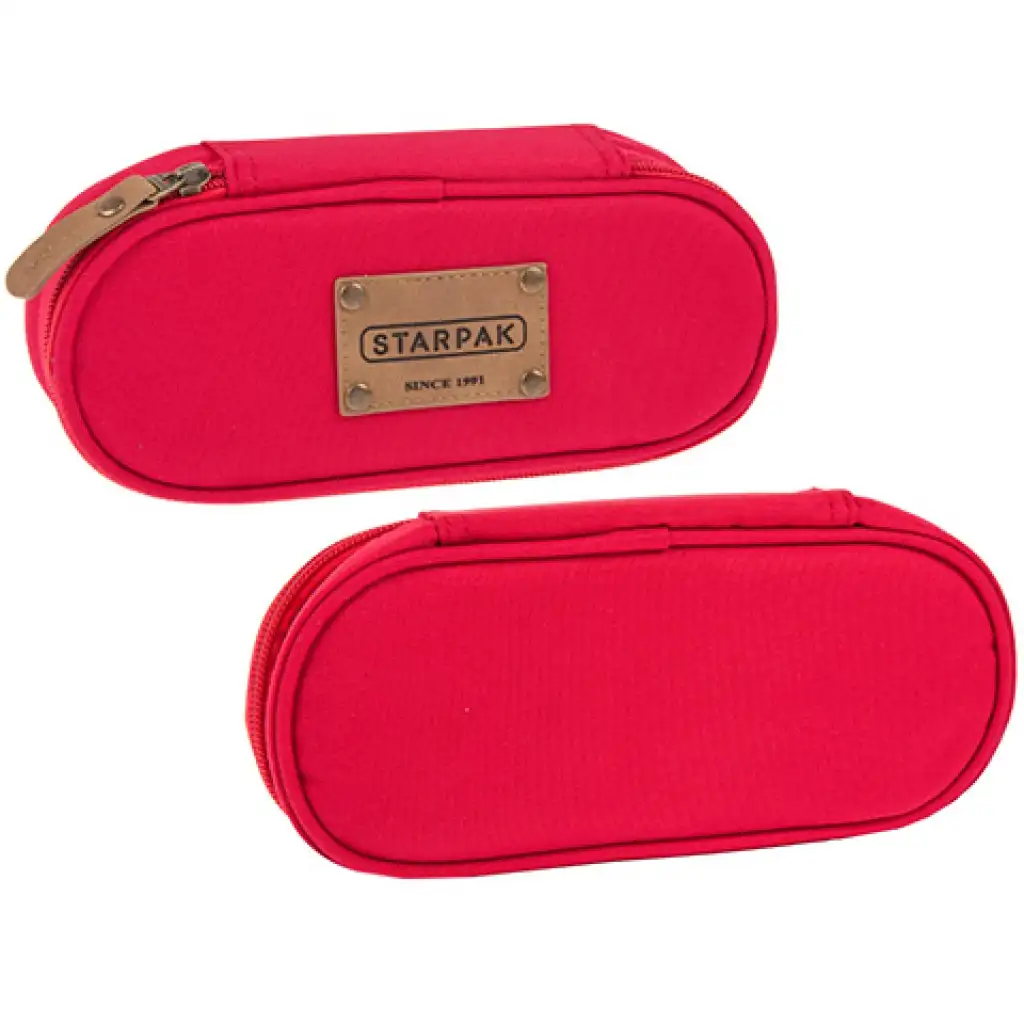 Astuccio ovale color corallo Starpak