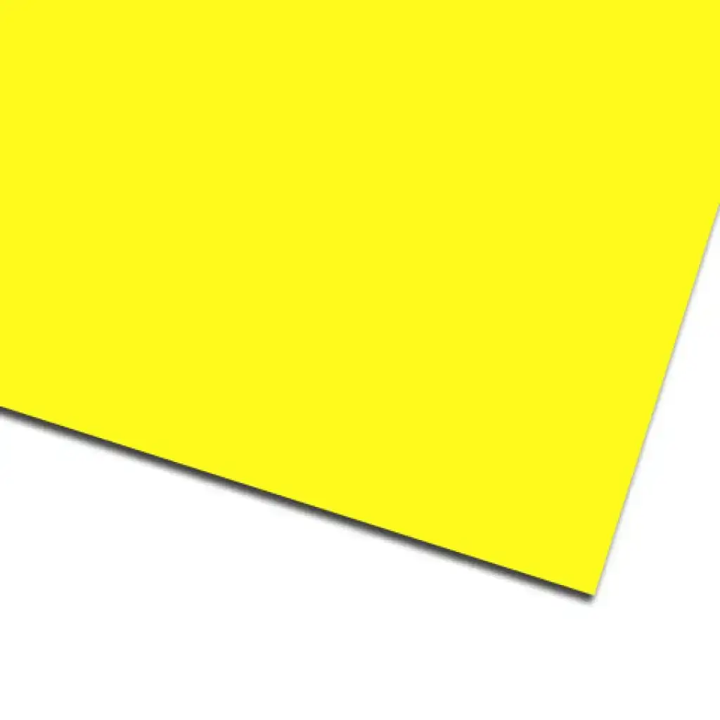 Cartoncino decorativo colore giallo 50x70cm