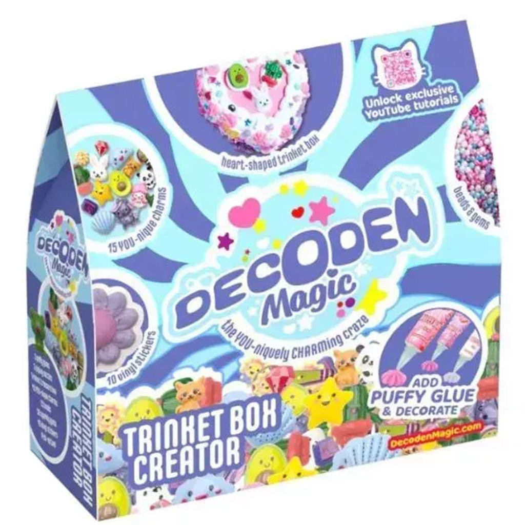 Decoden Magic - Decorazione magica: scatola portagioie a forma di cuore