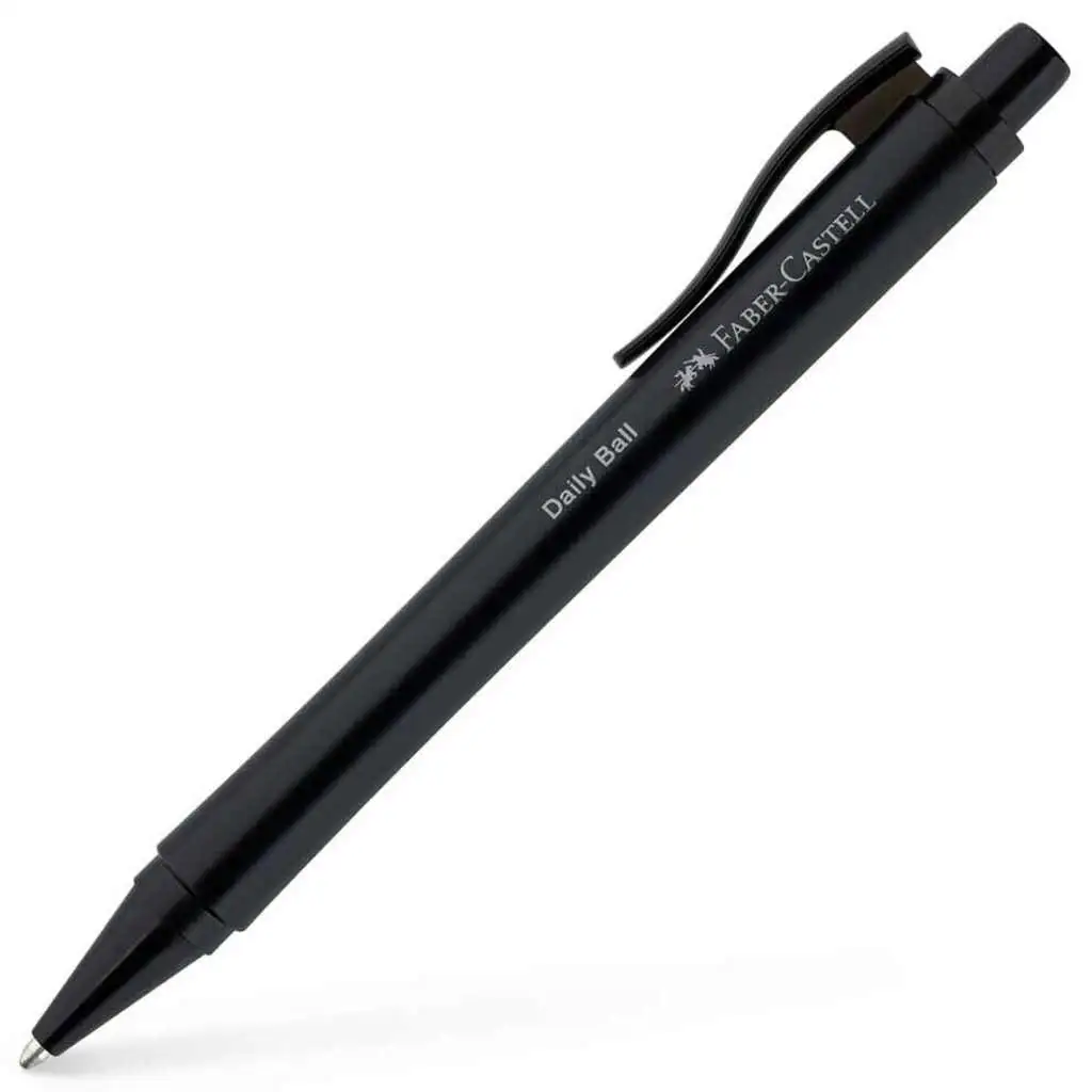 Faber-Castell: Penna a sfera Daily Ball colore blu con corpo nero