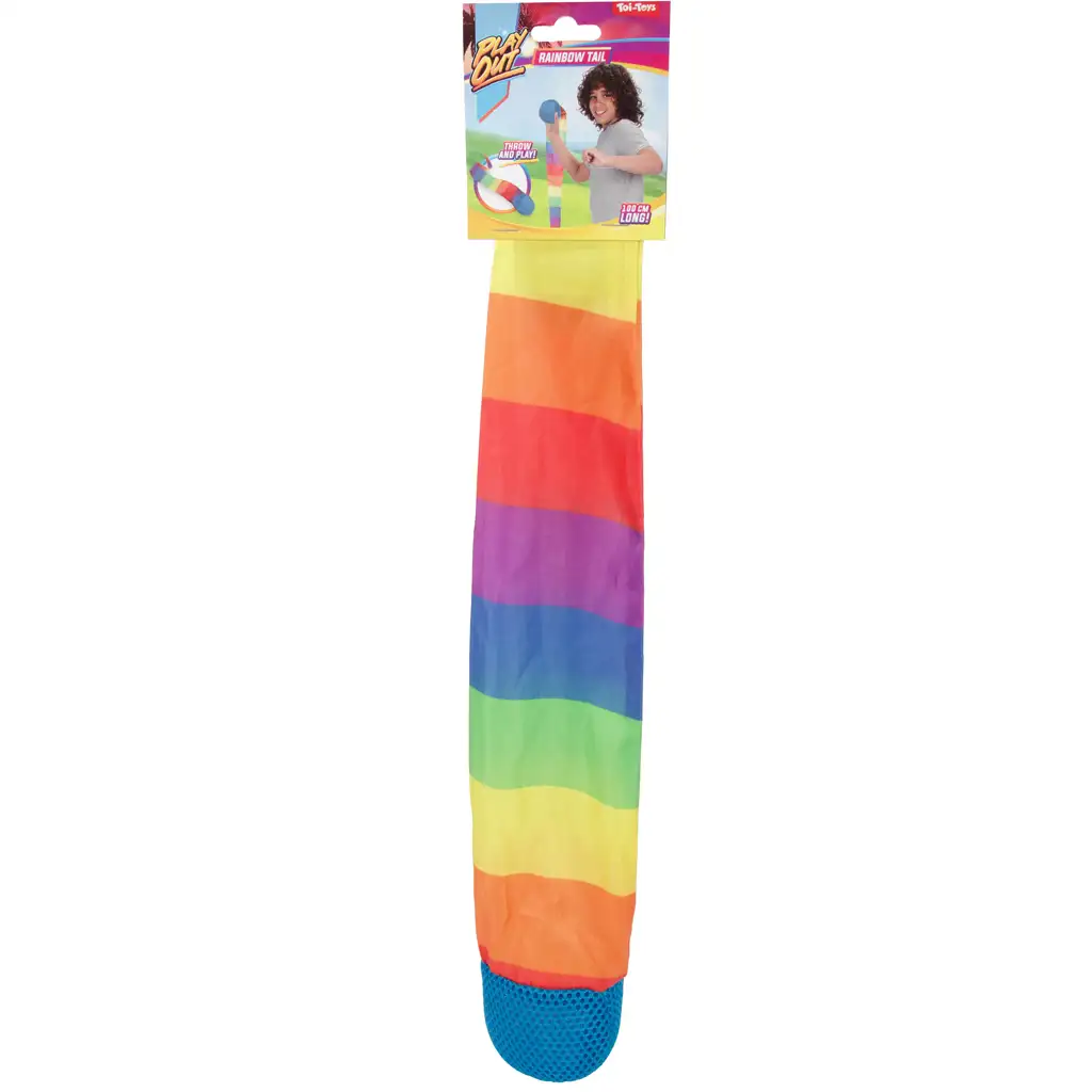 Gioco da lancio Tail Ball di colore arcobaleno, in varie versioni, 1 pz