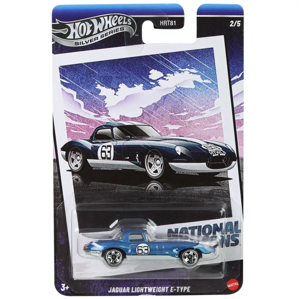 Hot Wheels: Jaguar E-Type Lightweight Vintage modellautó 1/64 – Mattel