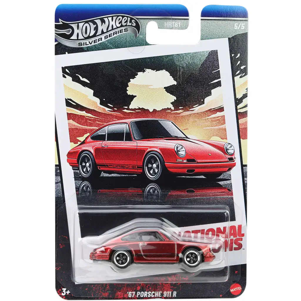 Hot Wheels: Vintage ’67 Porsche 911 R macchinina 1/64 – Mattel