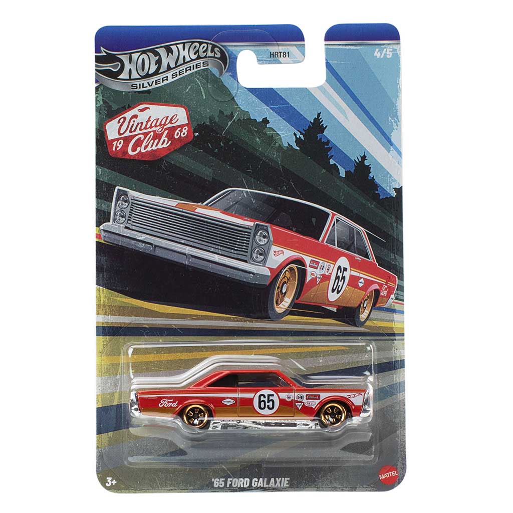 Hot Wheels: macchinina Vintage 65 Ford Galaxie in scala 1/64 - Mattel